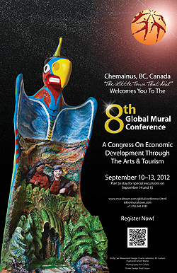 Global Mural Conference 2012, Chemainus, British Columbia